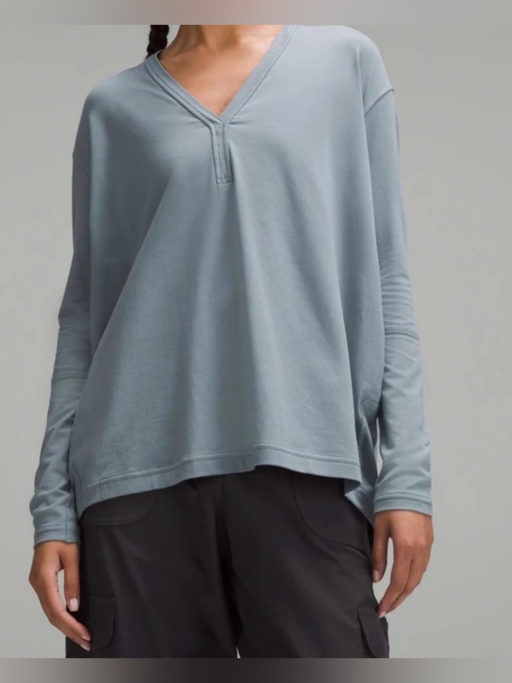 Lululemon Back in Action v neck top